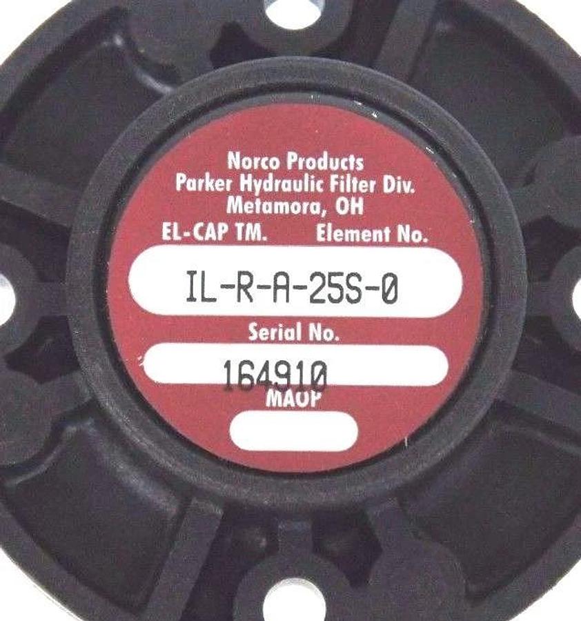 NEW PARKER NORCO IL-R-A-25S-0 FILTER ELEMENT ILRA25S0