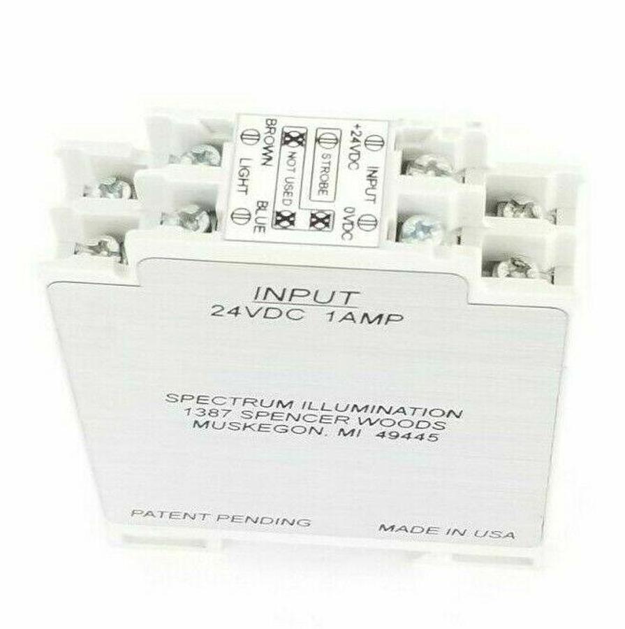 Used SPECTRUM ILLUMINATION LDM ADAPTER REV. C, 24VDC, 1A