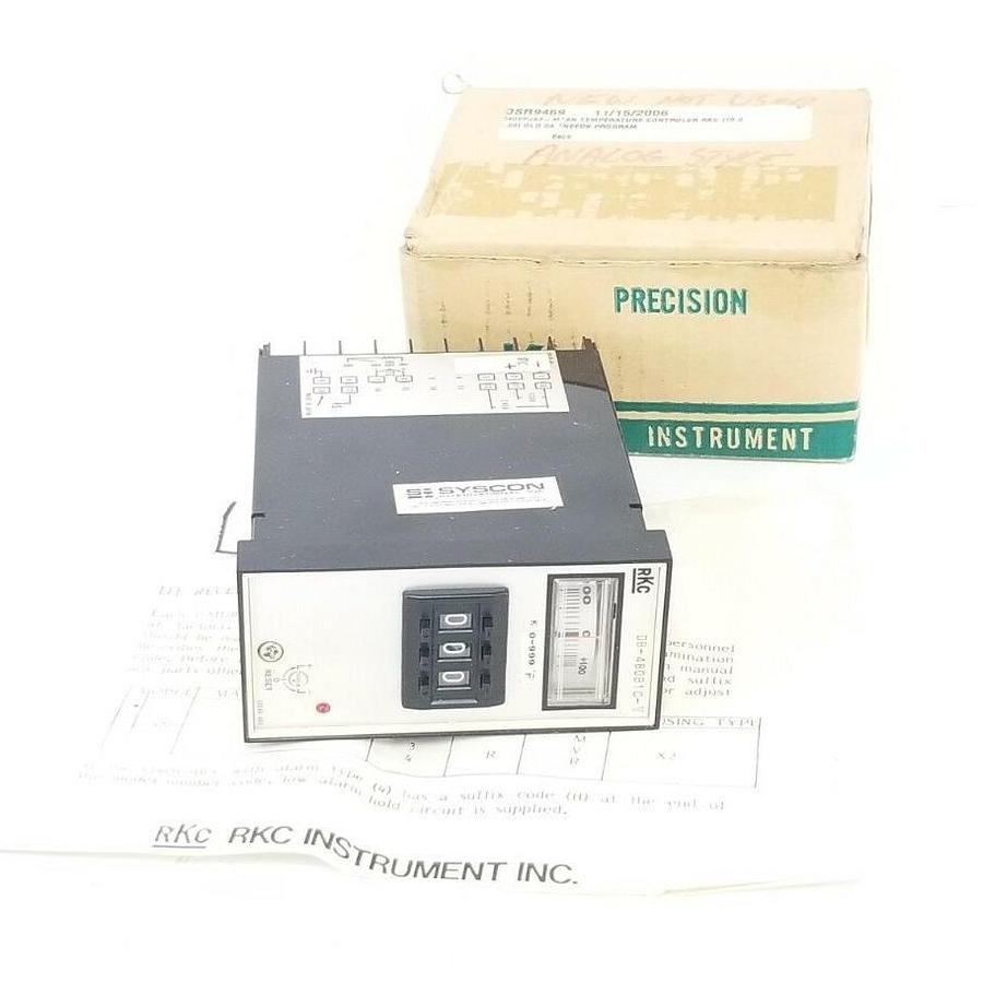 Used NEW RKC SYSCON DB-480B1C-VX2 TEMPERATURE CONTROLLER DB-480B1C-V, K 0-99 DEG F