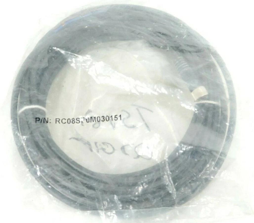 Used NEW ASCO NUMATICS RC08SF0M030151 CABLE ASSEMBLY BLACK 5M
