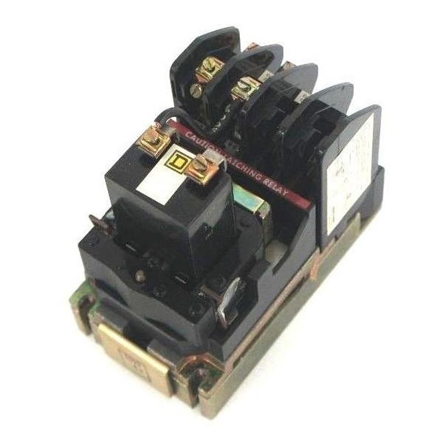 Used SQUARE D 8903LL020V02 CONTACTOR 4-POLE, 120V COIL, 8903LLO20V02