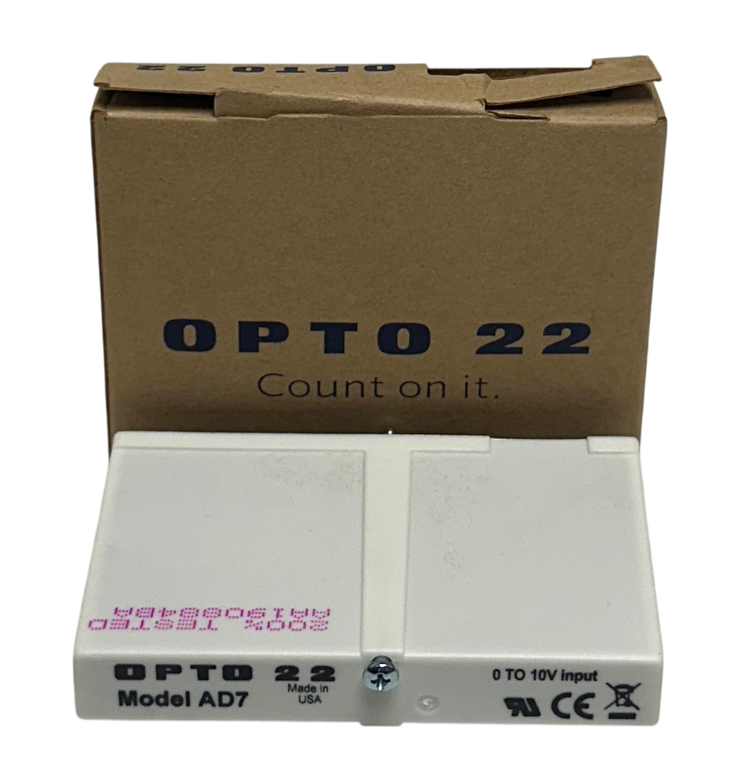 Used OPTO 22 AD7 VOLTAGE ANALOG INPUT MODULE 0-10VDC ISOLATED SINGLE CHANNEL OEM NSMP