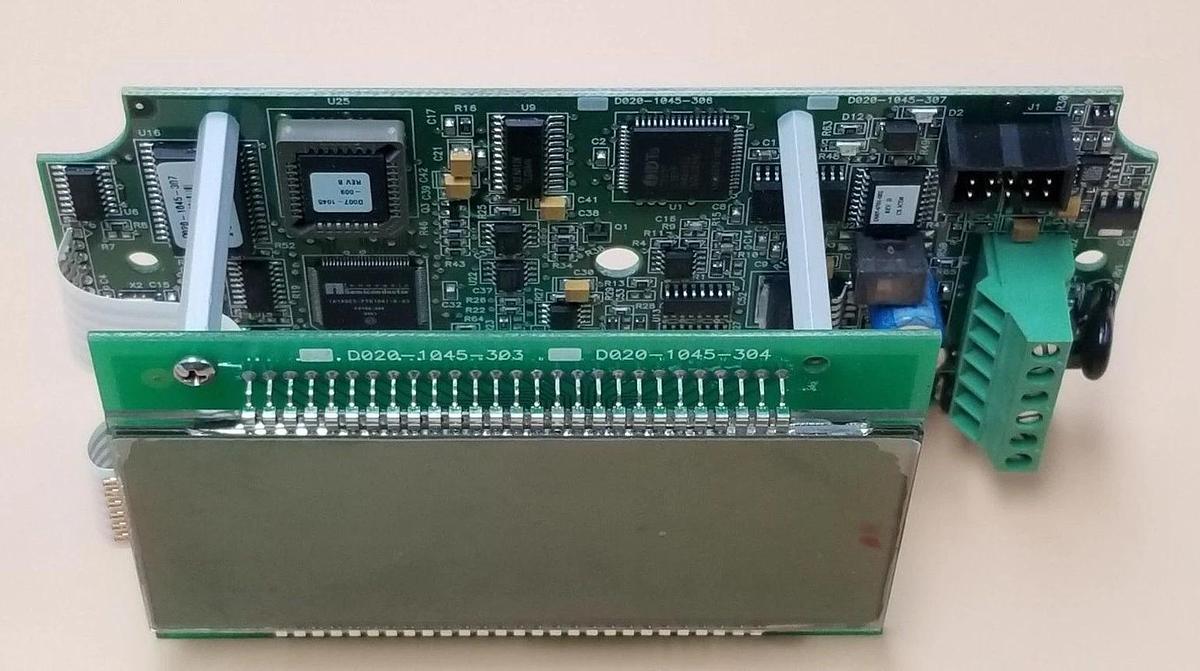 Used DYNASONICS MODEL TFXL FLOW METER BOARD & READOUT KIT 3809 0110 D020-1045-XXX