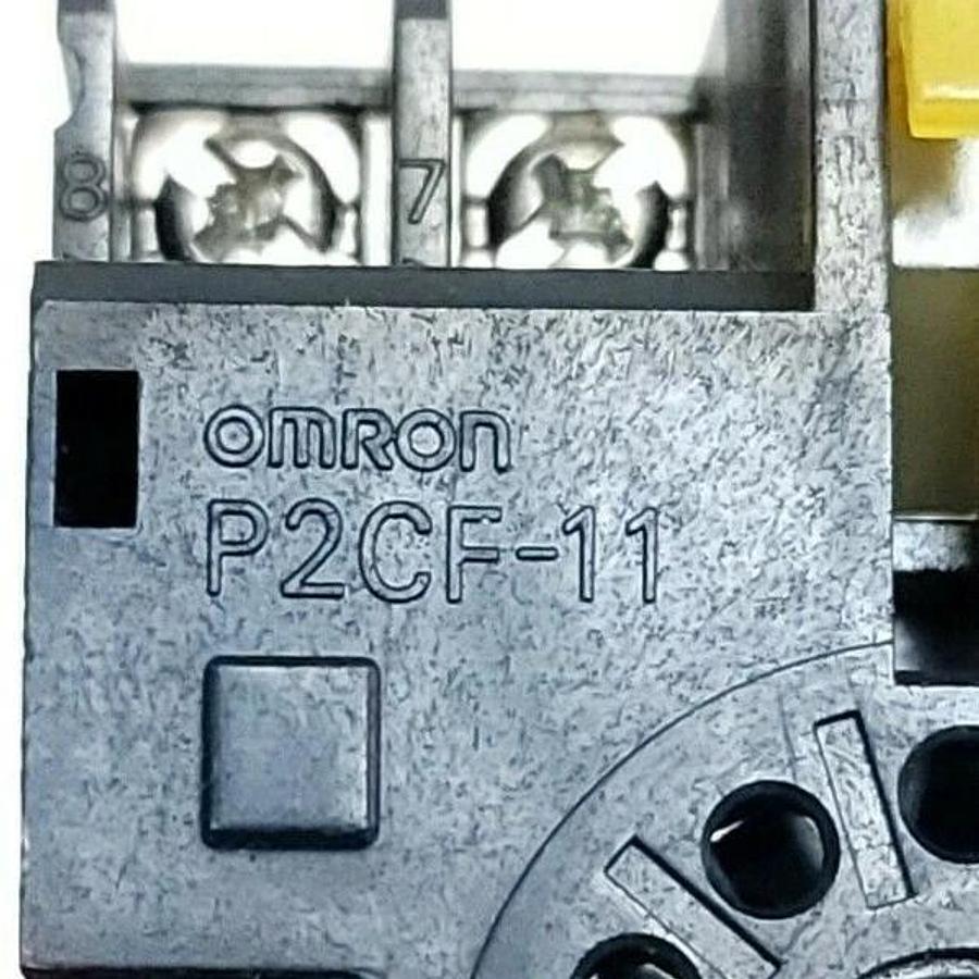 LOT OF 3 NEW OMRON P2CF-11 RELAY SOCKETS 10A 250VAC P2CF11