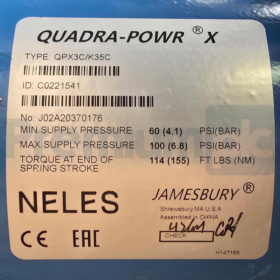 Used Neles Metso RECA04CJJSTA V-Port Segment Valve SS 4" ND9103HN-CE07 QPX3C/K35C NEW