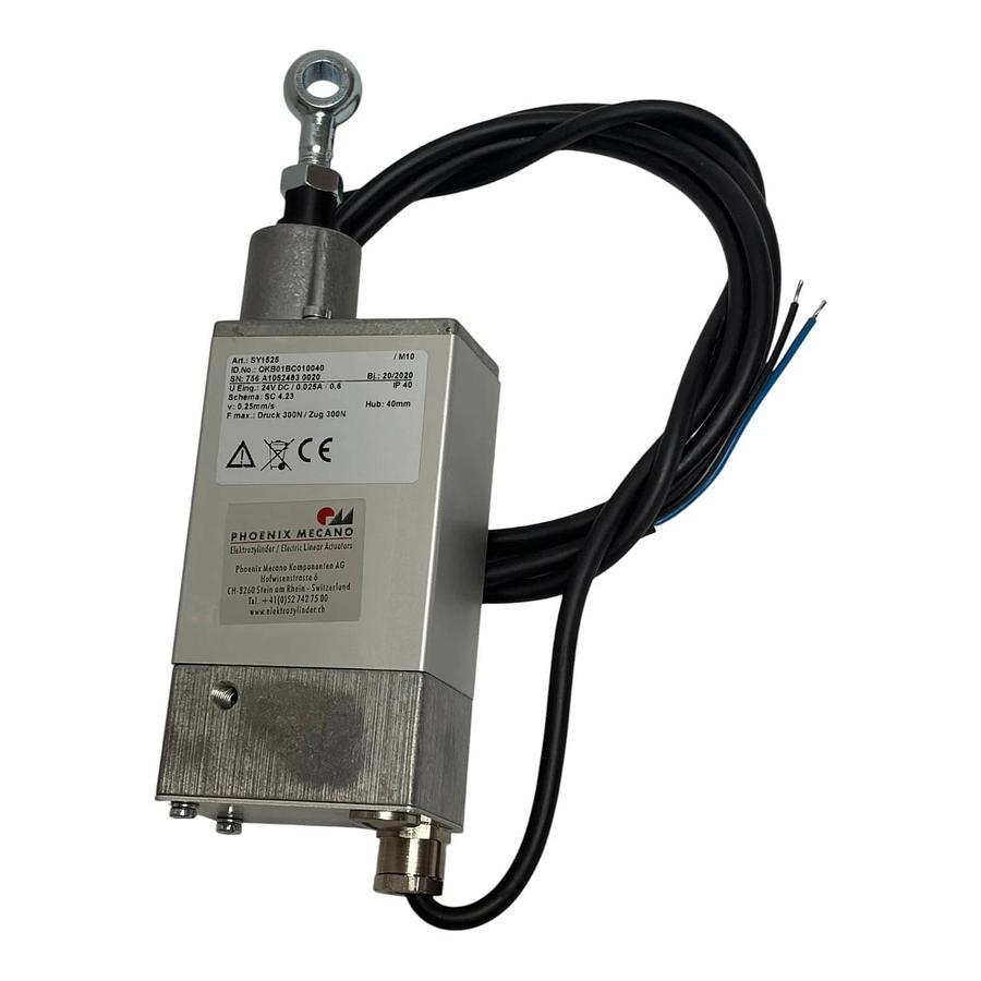 Phoenix Mecano SY1525 Electric Linear Actuator Cylinder QKB01BC010040