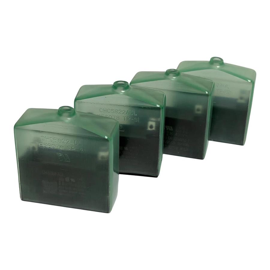 Lot of 4 Oriental Motor CH30BFAUL-C 3uF 450VAC Motor Run Capacitors & Green Caps