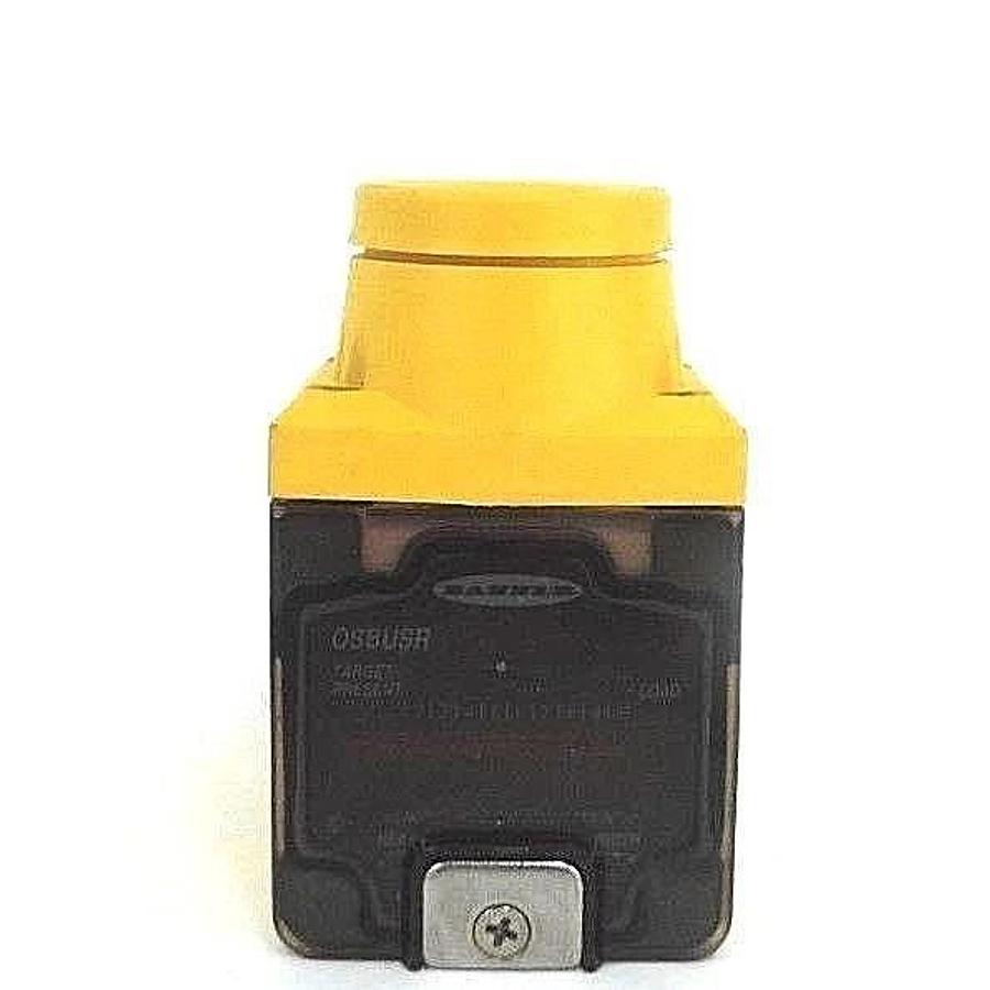 Used BANNER OSBUSR PHOTOELECTRIC SCANNING HEAD W/ OPBA5QD POWER BLOCK