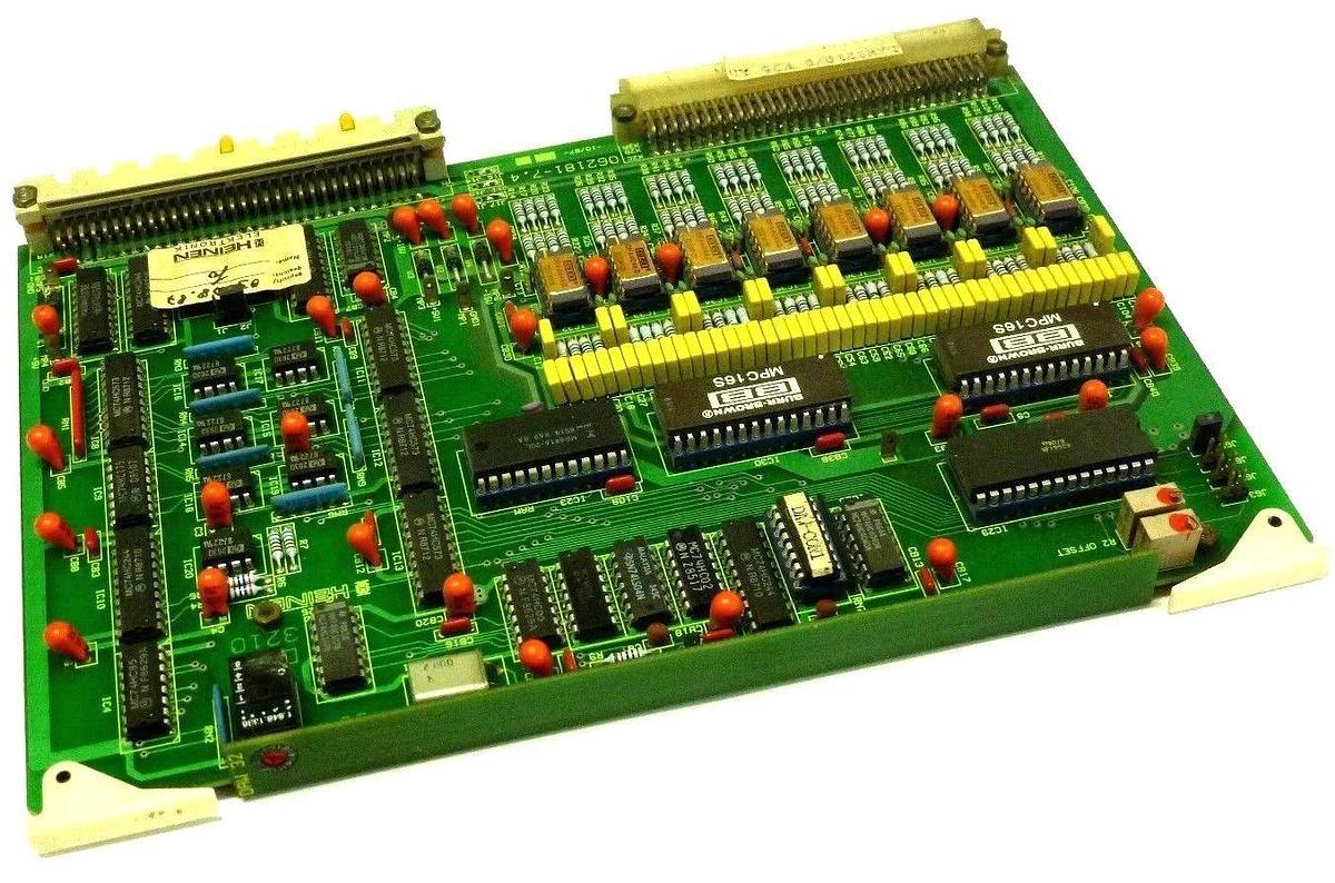 Used HEINEN ELECTRONIK 062181-7.4 COMPUTER CONTROL MODULE DAW3210/0 K25 AD
