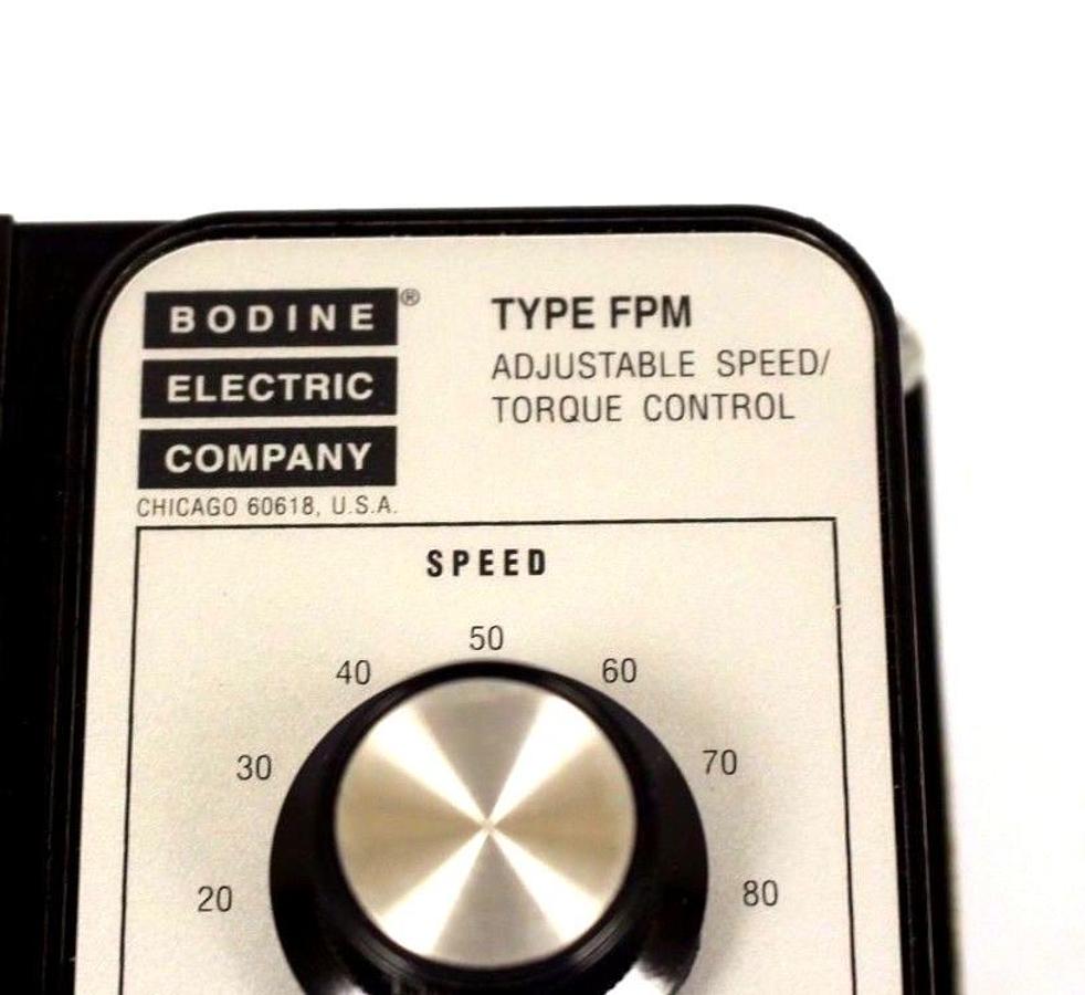BODINE ELECTRIC 817 FPM DC MOTOR SPEED CONTROL 115VAC 0817 GW / FPM-0817E NSMP