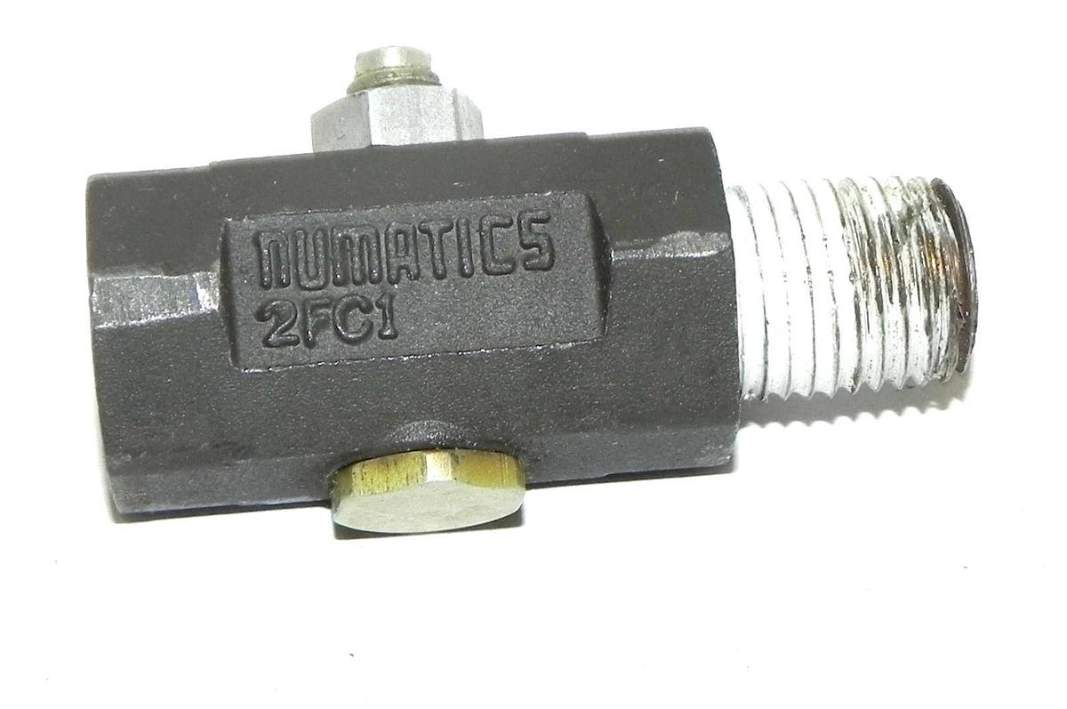 Used NUMATICS 2FC1 FLOW CONTROL VALVE USED