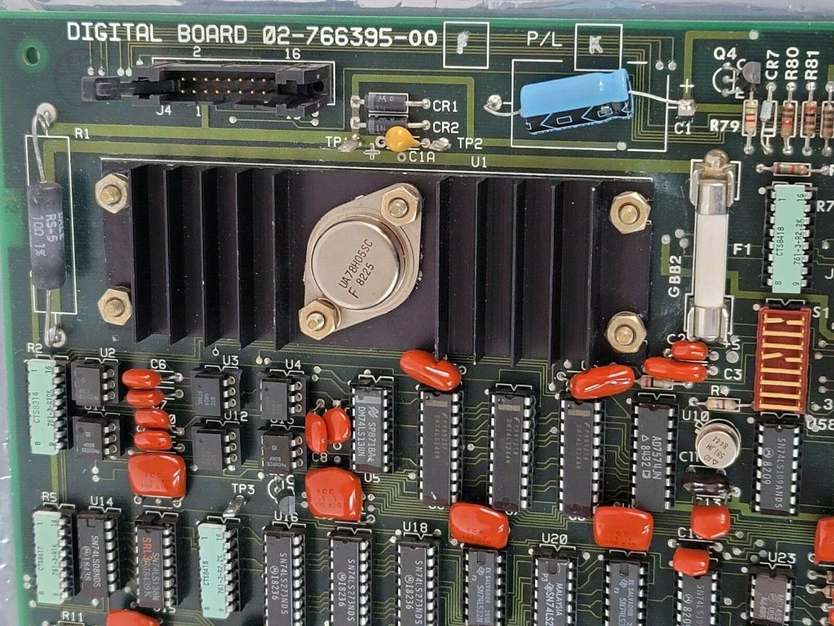 Used NEW NIDEC CORP CONTROL TECHNIQUES 02-766395-00 DIGITAL BOARD 0276639500
