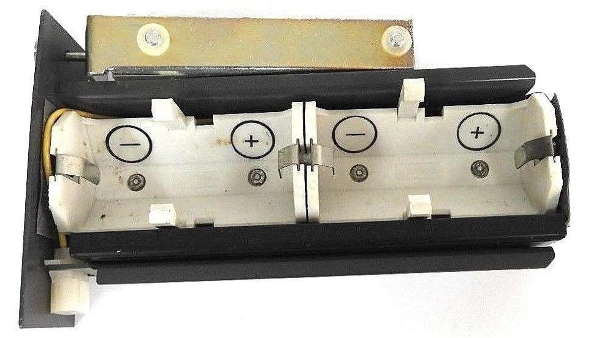 Used ALLEN BRADLEY 1772-B1 BATTERY TRAY HOUSING W/ 610521-01 RAIL MOUNT