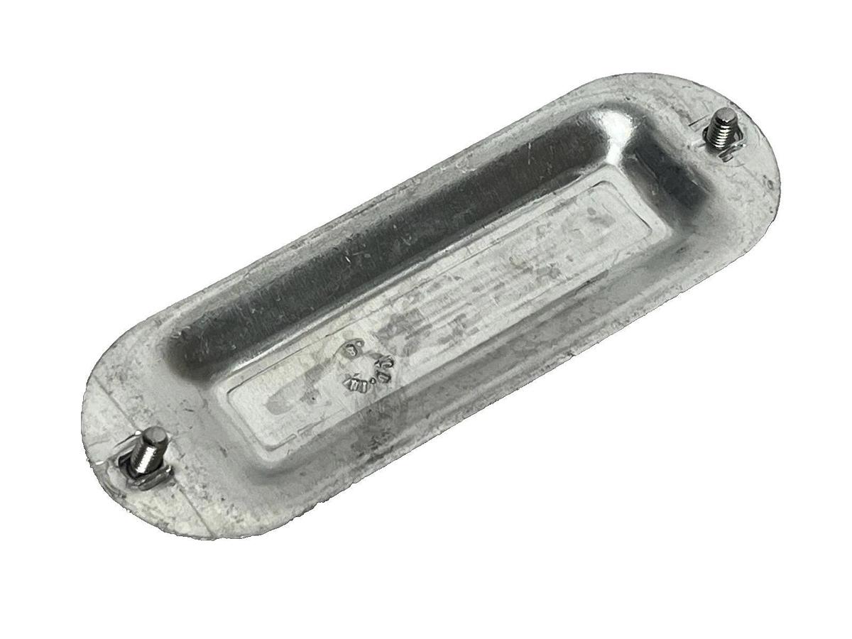 (Box of 50) APPLETON K75-A Form 85 Unilet Cover | 3/4" Domed Blank Aluminum NSMP