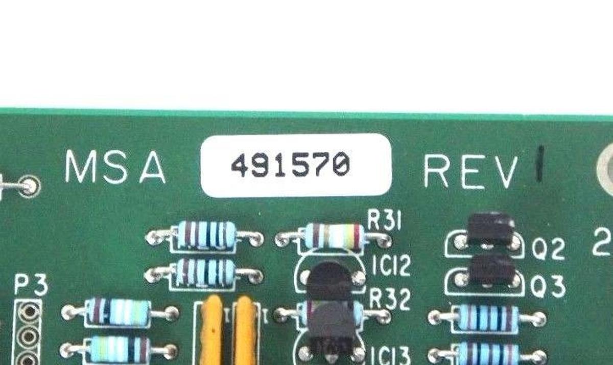 Refurbished REPAIRED MSA 490892 CONTROL MODULE 5000 SERIES REV 1, 491570