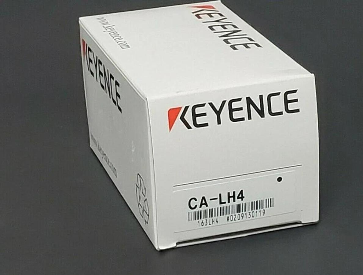 Used NIB KEYENCE CA-LH4 HIGH RESOLUTION LOW DISTORTION 4MM LENS CALH4