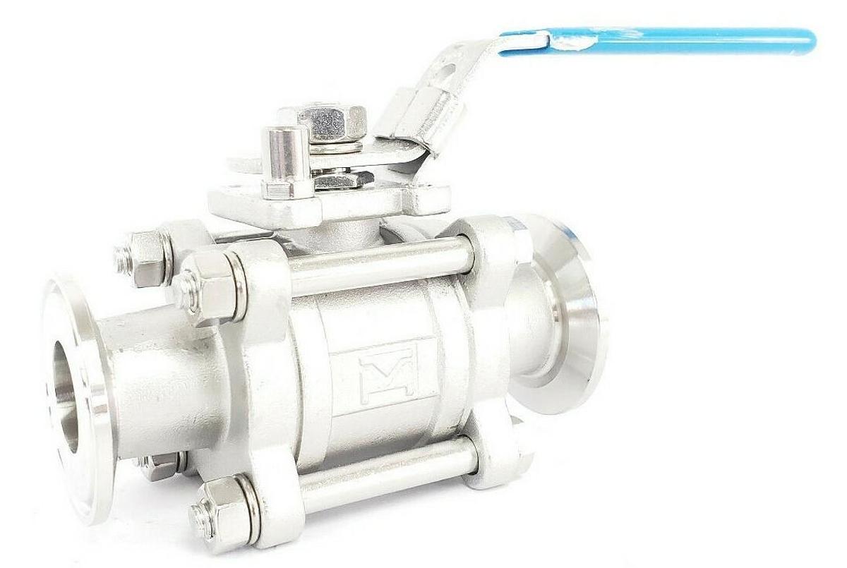 Used JENSEN 1-CF8M 1000 WOG 1" BALL VALVE 3B03187
