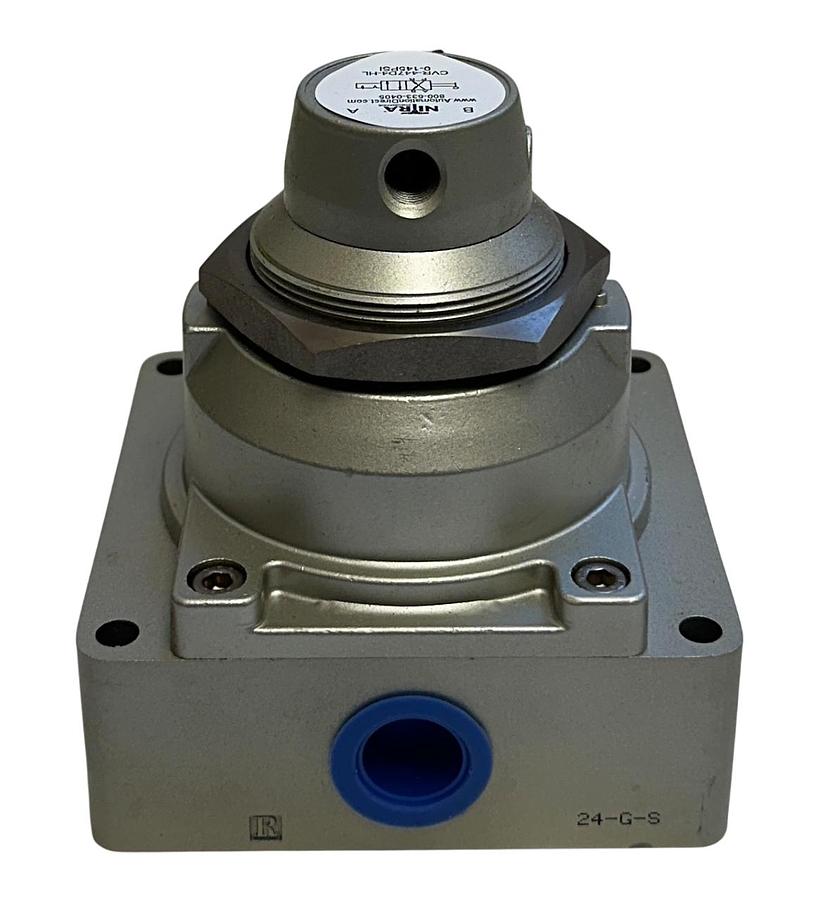 Used AUTOMATION DIRECT CVR-447D4-HL / CVR447D4HL NITRA PNEUMATIC VALVE 0-145PSI NSNP