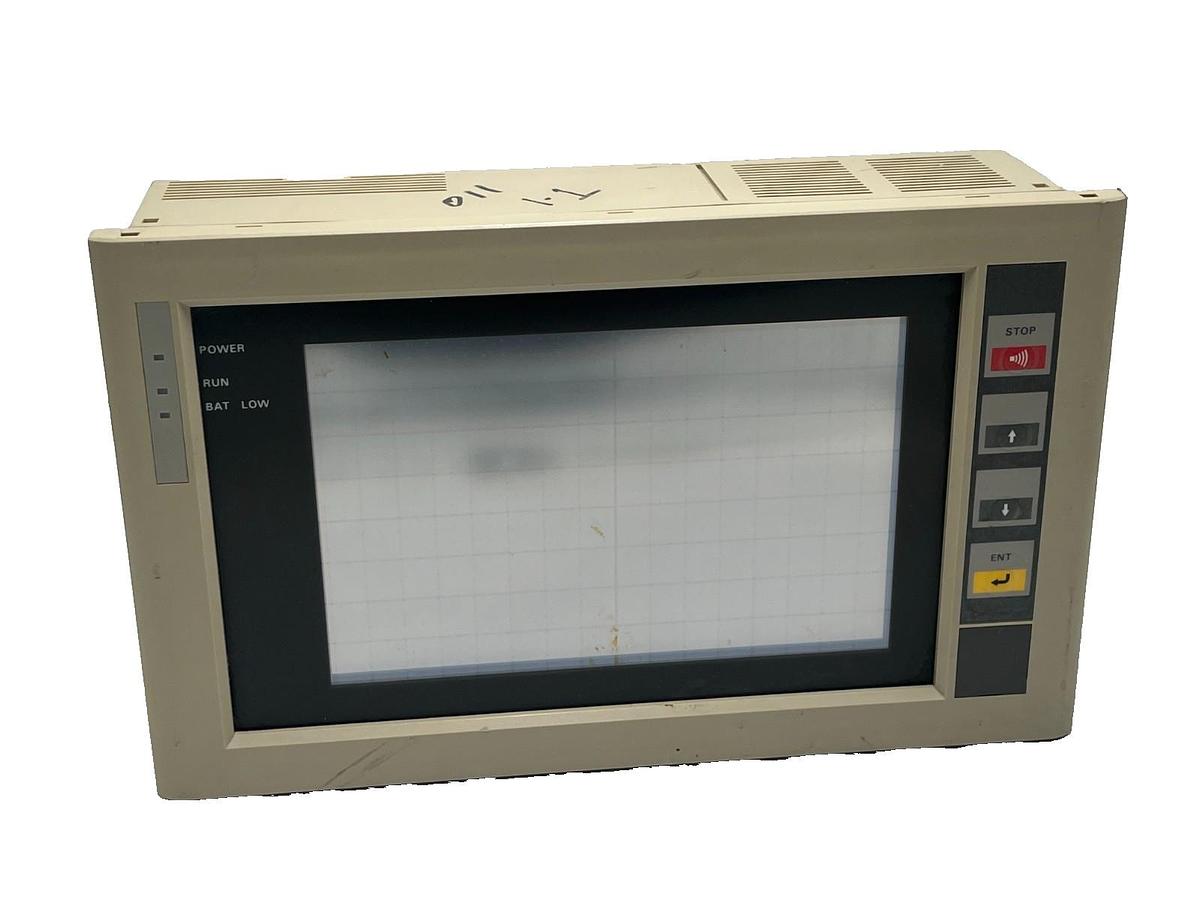 Used OMRON NT600M-DT211 10.4" Color Touch Screen HMI Panel W/ NT600M-LB122 Link Unit