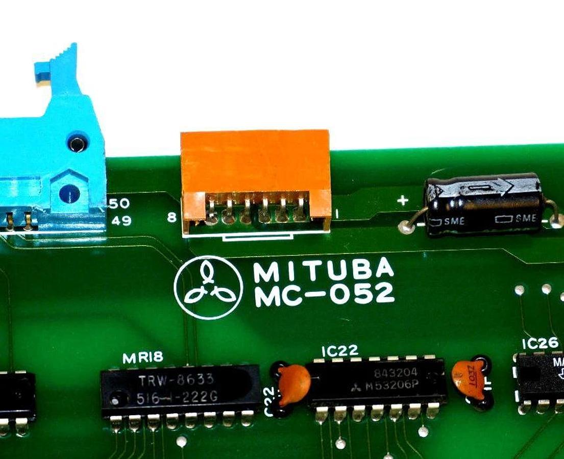 Used MITSUBA MC-052 BOARD MC052