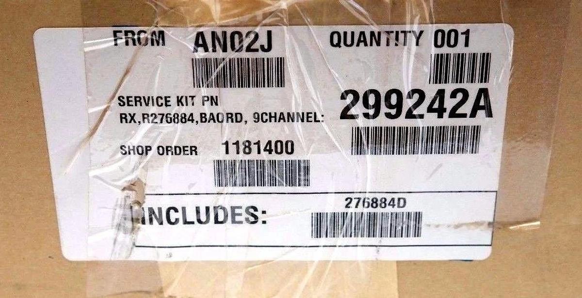 Used NEW NORDSON 2304 9-CHANNEL TEMPERATURE CONTROL BOARD 299242A KIT W/ 276884D