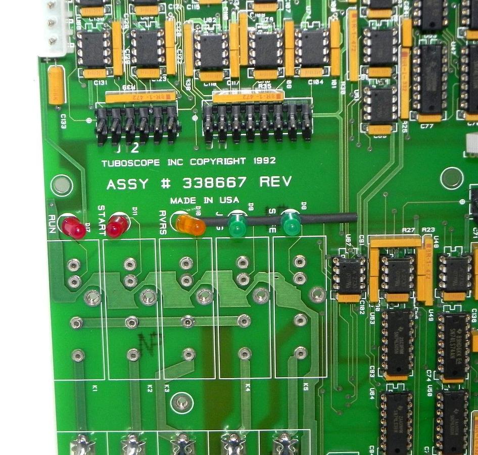 NEW TUBOSCOPE INC ASSY # 338667 BOARD 338666 REV. 1