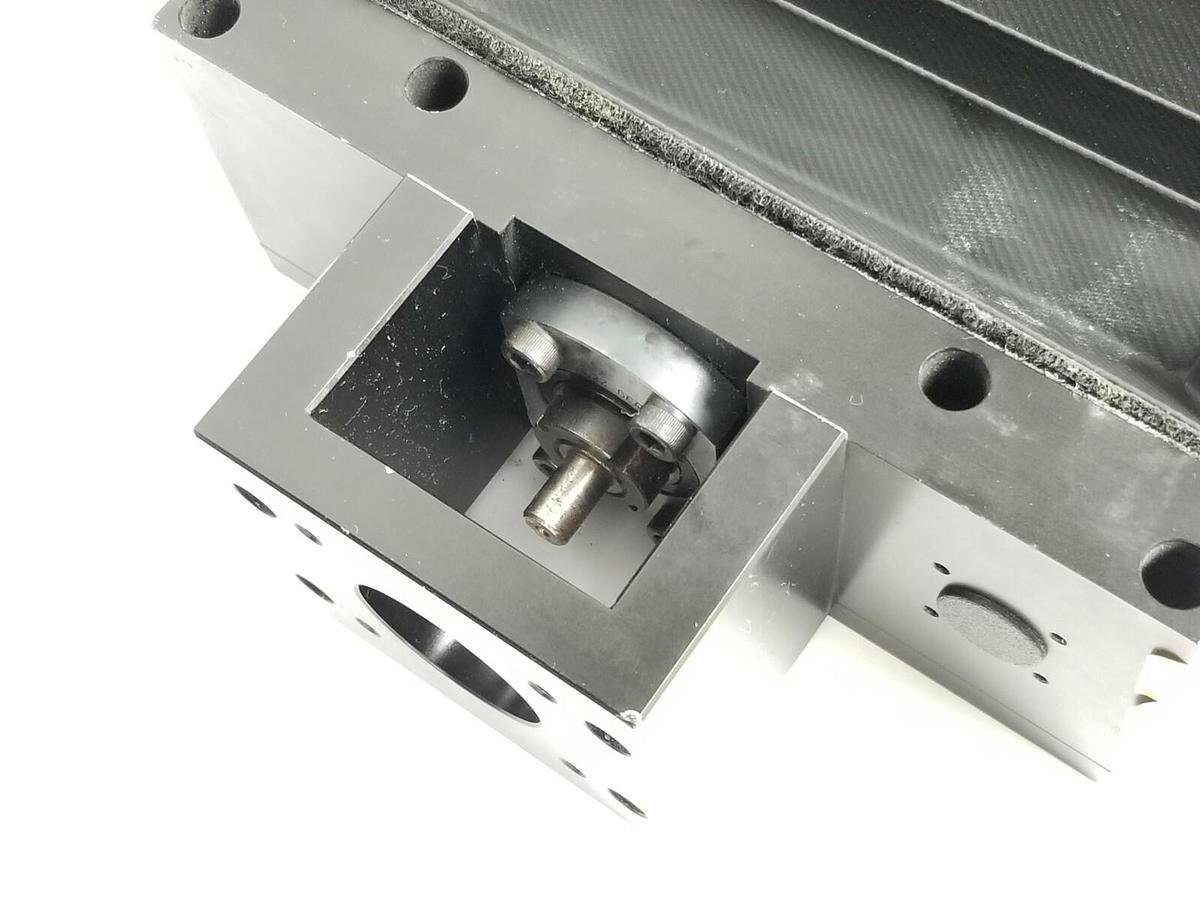 Used INDUSTRIAL CONTROL DEVICES CO. PT-POW27 LINEAR GUIDEWAY ASSEMBLY PT-P0W27