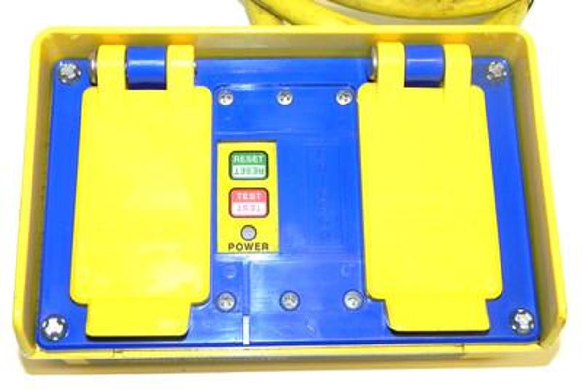 Used ERICSON C8020068 PORTABLE GROUND FAULT CIRCUIT INTERRUPTER REV. B