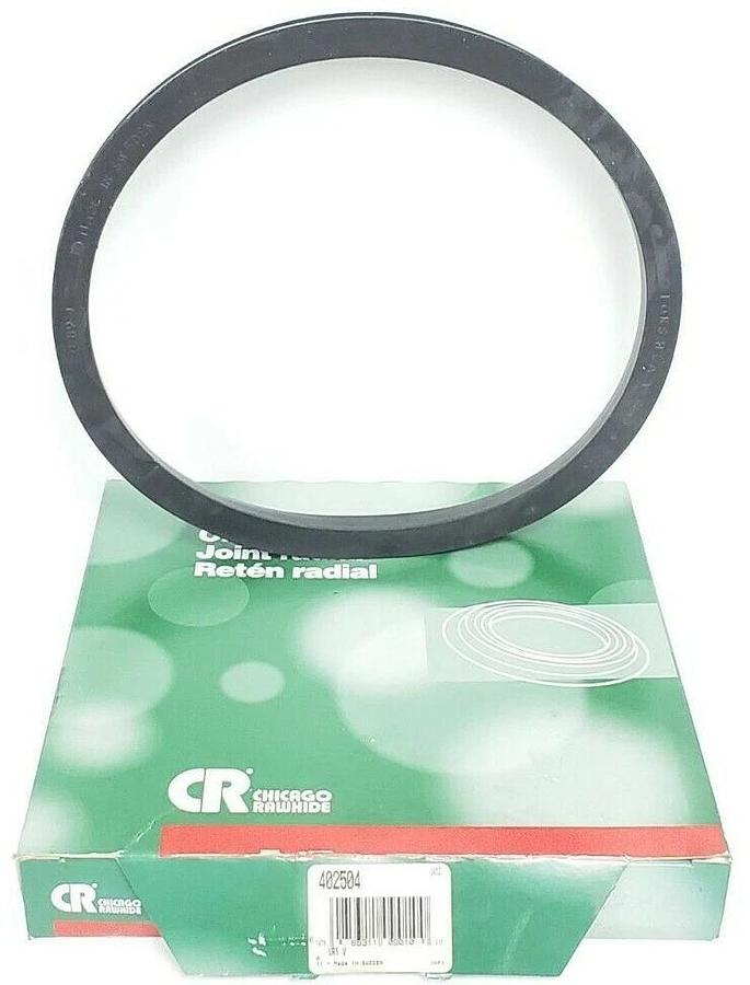 Used NIB CHICAGO RAWHIDE 402504 OIL SEAL V-RING RUBBER 235X265X225MM