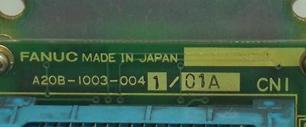 Used FANUC A20B-1003-0041/01A PC BOARD OPERATOR PANEL A20B10030041 A20B-1003-0041
