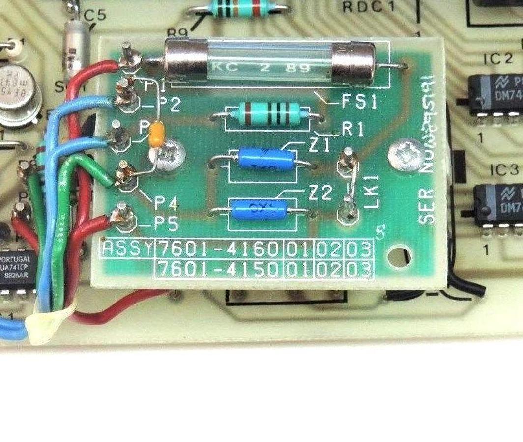 Used CROSSFIELD ELECTRONICS 7383-3000-08/09C CONVERTER BOARD W/ 7601-4160-01/02/03B