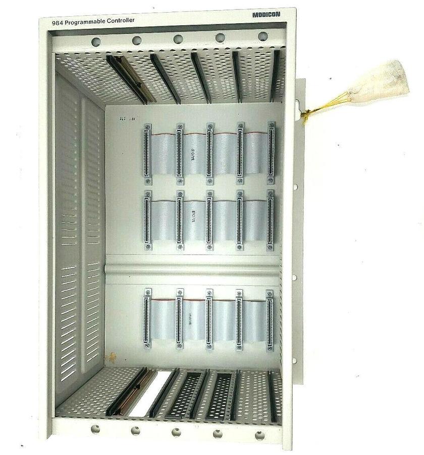 NEW AEG MODICON P1-984A-832 PLC SLOT RACK AS-P930-104 AS-984A-832