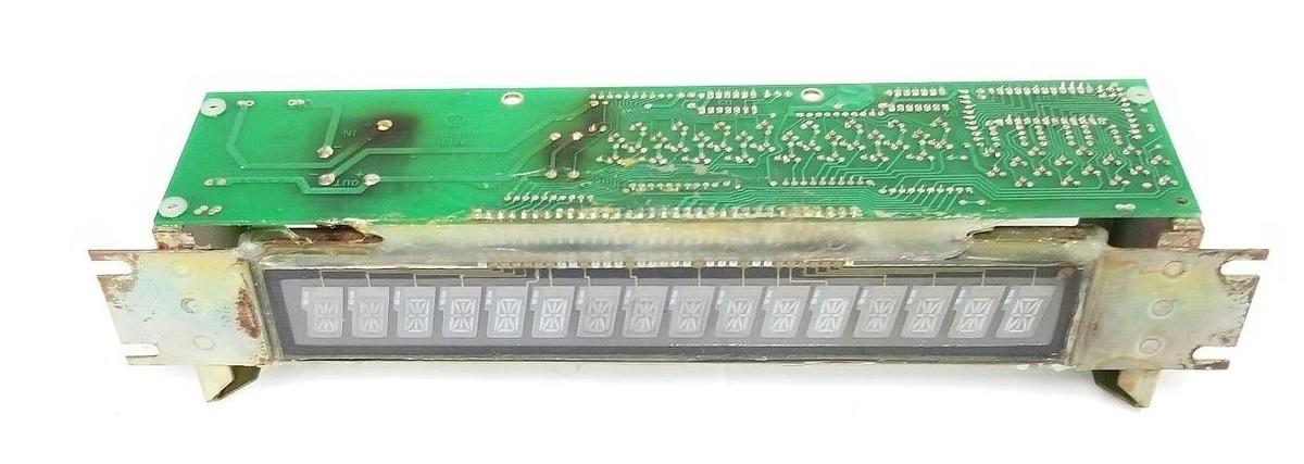 Used AVTRON A14449 DISPLAY CONTROL BOARD REV. E, 90455 , D15757 , A14914