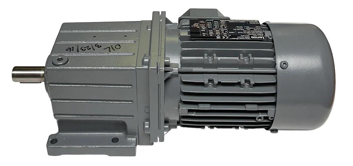 Used LENZE GST04-2M VBR 071C42 / MDEMAXX 071-42 / 15272455 HELICAL GEAR MOTOR USNP