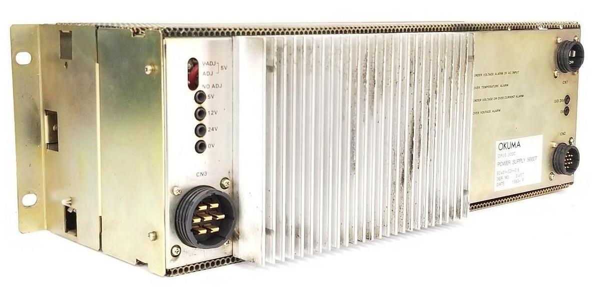 Used OKUMA OPUS 5000 E0451-521-016 POWER SUPPLY 5000T E0451521016