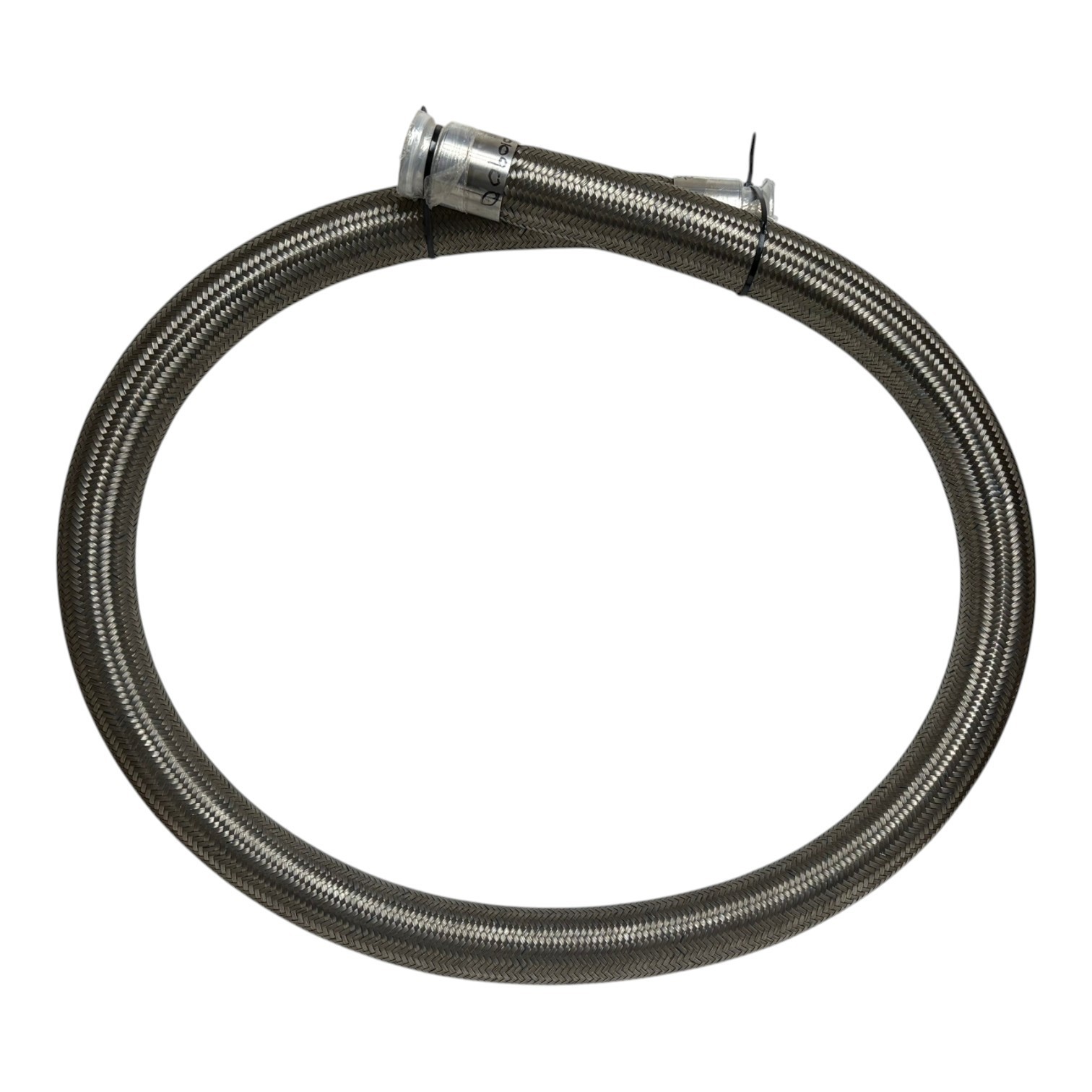 Used Ace Sanitary SealRite 2" ID x 96" Stainless Steel Braided Sanitary Hose TriClamp