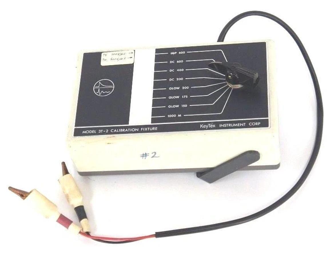 Used KEYTEK INSTRUMENT CORP. MODEL 3T-2 CALIBRATION FIXTURE 3T2