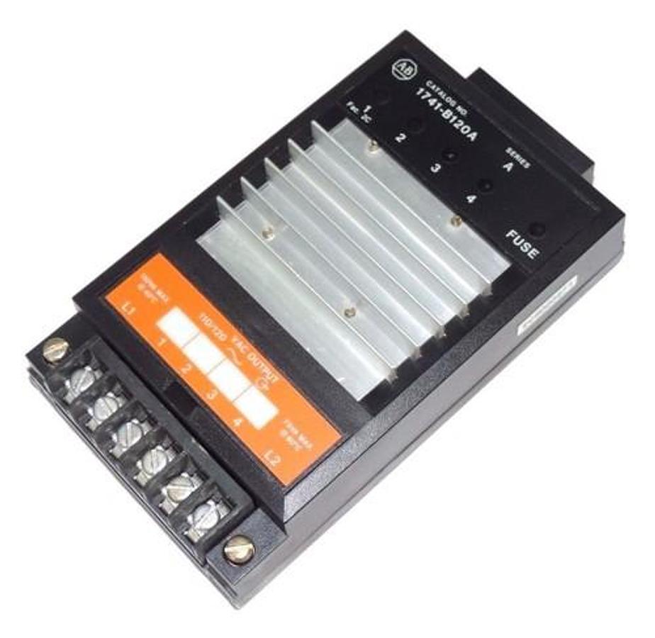 Used ALLEN BRADLEY 1741-B120A SER. A OUTPUT CARD 1741-B120A