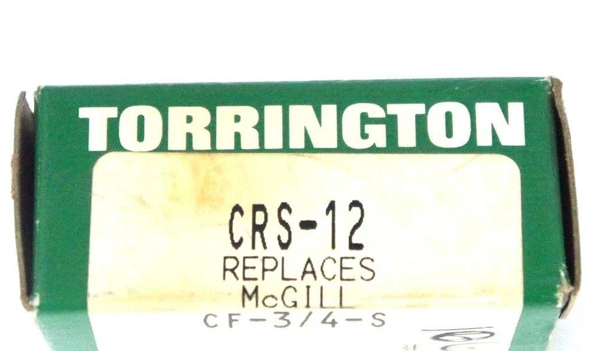 Used NIB TORRINGTON CRS-12 CAM FOLLOWER CRS12 REPLACES MCGILL CF-3/4-S