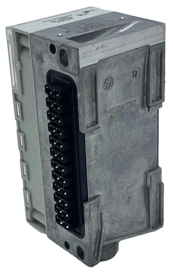 Used Festo CPX-AB-4-M12x2-5P-M3 (546997) with CPX-M-GE-EV Interlinking Block