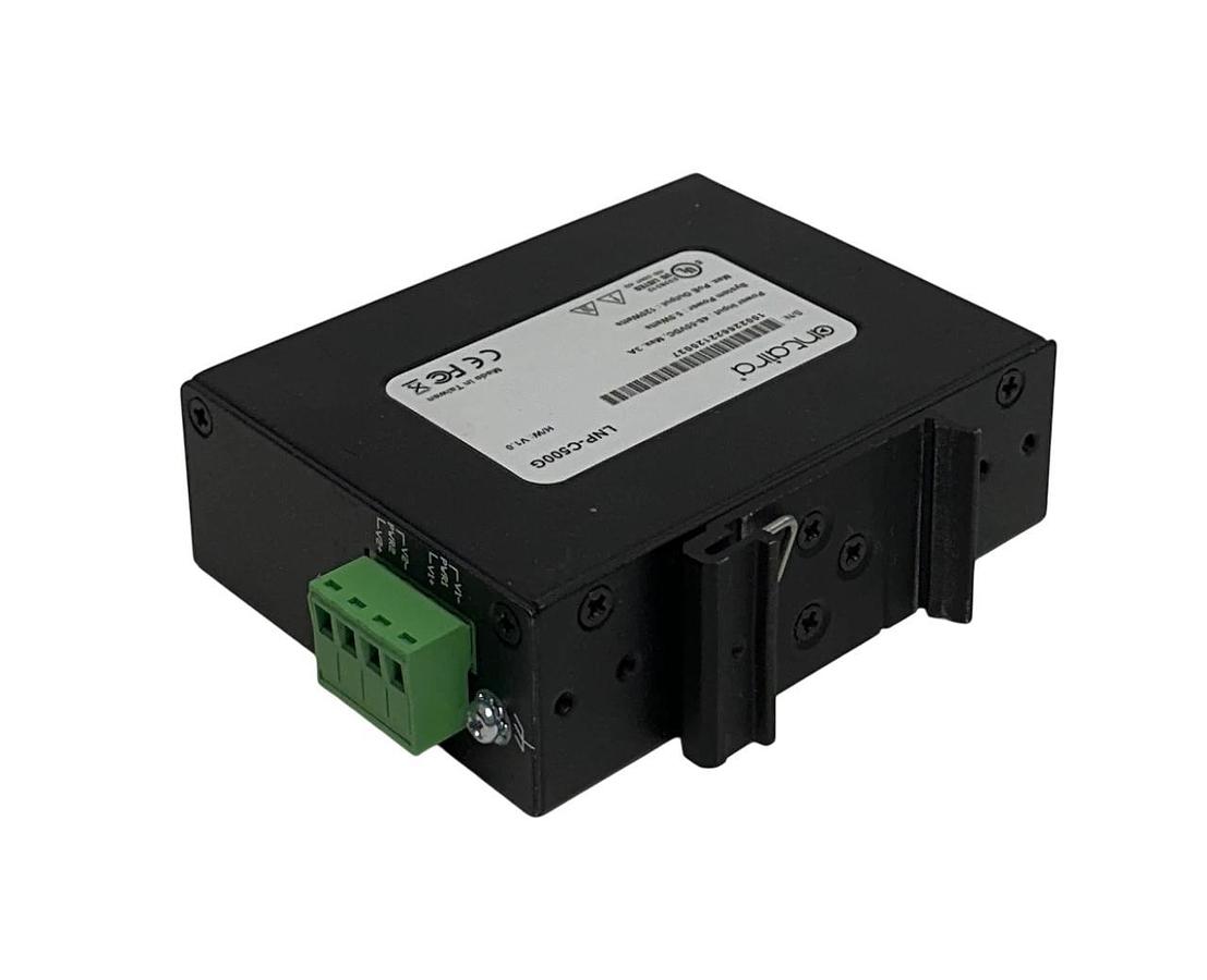 Used ANTAIRA LNP-C500G / LNPC500G INDUSTRIAL EtherNet SWITCH 4-PORT 48-55VDC USNP