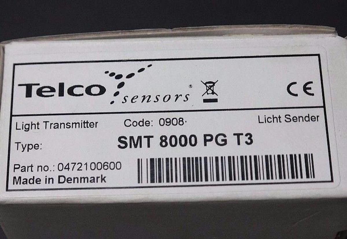 NIB TELCO SMT-8000-PG-T3 LIGHT TRANSMITTER SMT8000PGT3 PART NO. 0472100600