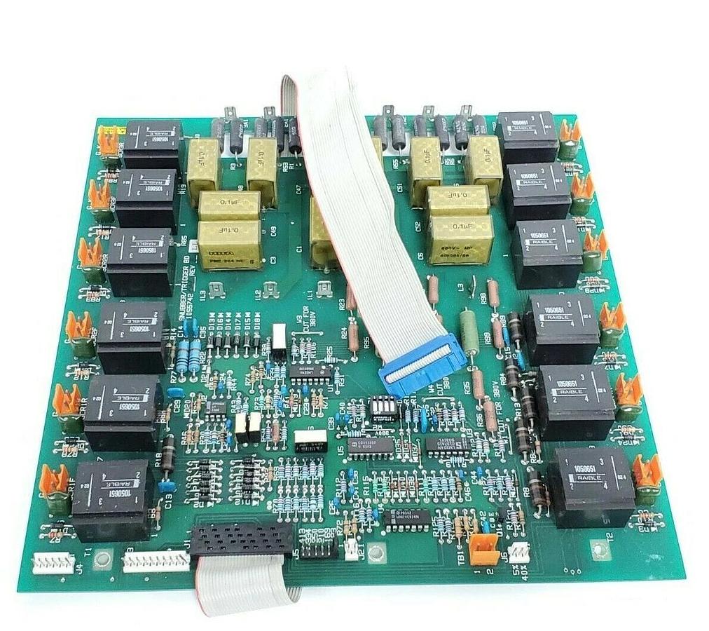 Used BOSTON / FINCOR 105574201-E SNUBBER / TRIGGER BOARD REV: E LL 1055742