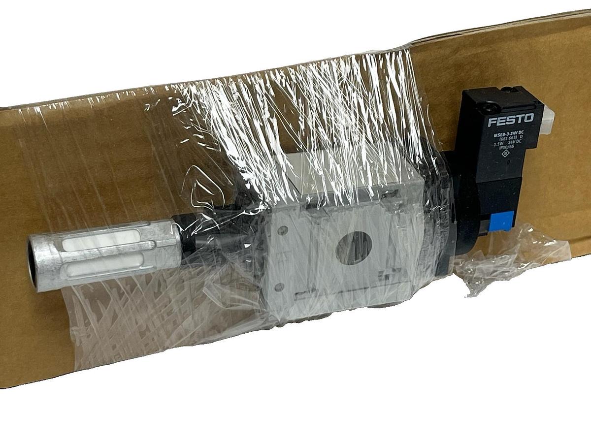 Used Festo MS4-EE-1/4-V24-S On-Off Valve 527709 Electrical 24VDC G1/4