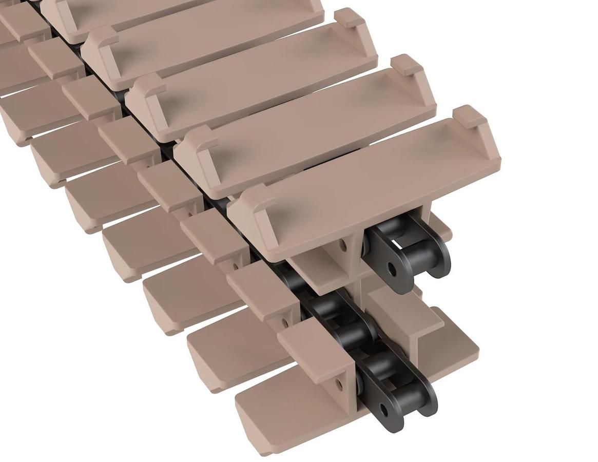 NIB REXNORD 81431511 LF1873T S/G CARBON BC TABLE TOP CHAIN W: 3.75" PITCH 1.5"