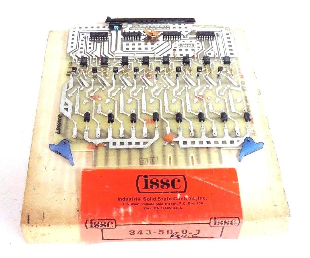 NIB ISSC HONEYWELL 343-5D-0.1 REV. C CIRCUIT BOARD, 3435D01