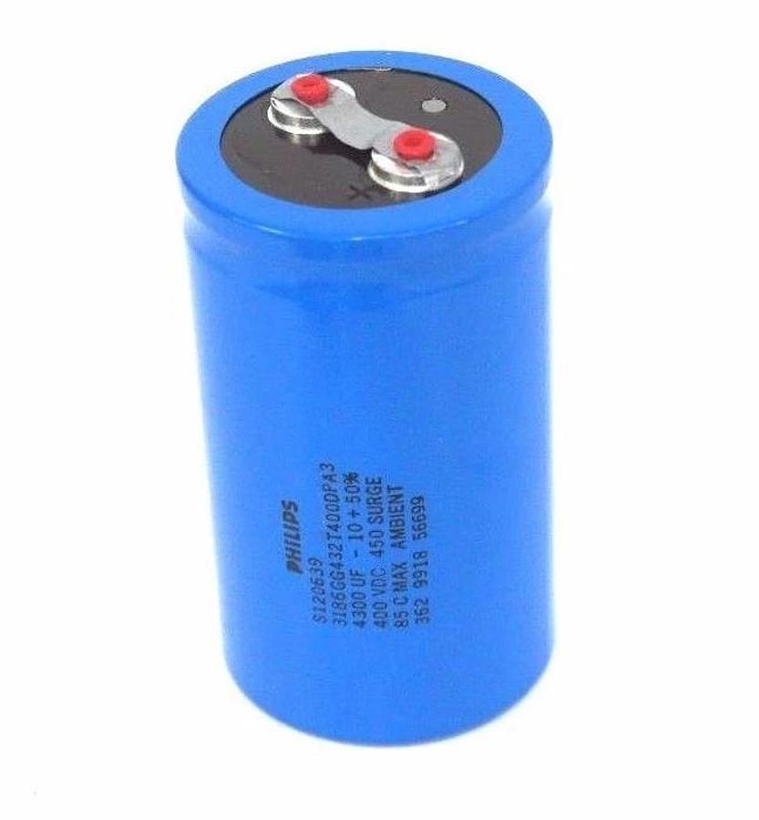 NEW PHILIPS S120639 CAPACITOR 400VDC, 450 SURGE, 3186GG432T400DPA3