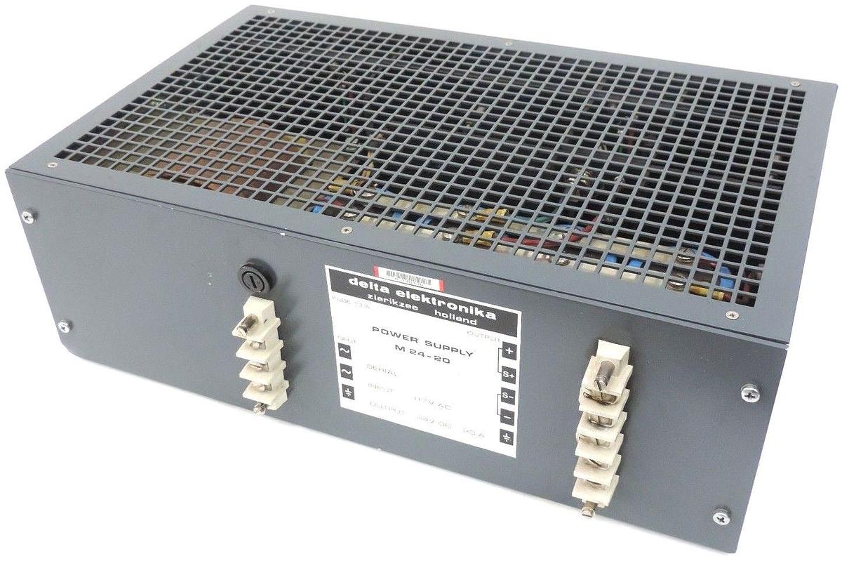 Refurbished DELTA ELEKTRONIKA M24-20 POWER SUPPLY INPUT: 117VAC OUTPUT: 24VDC 20A *REPAIRED*
