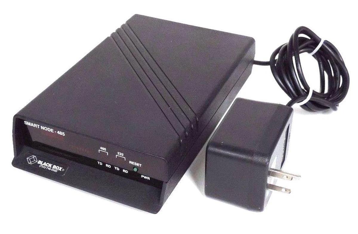 Used BLACK BOX IC150A SMART NODE 485 STANDALONE W/ JK-17701-NA TRANSFORMER 17/120VAC