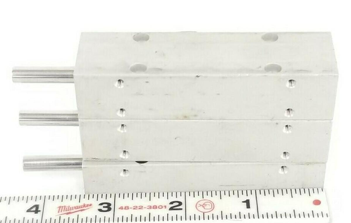 Used LOT OF 3 ITT COMPACT AIR TCL12X20 CYLINDERS TCL12X20, 12MM BORE